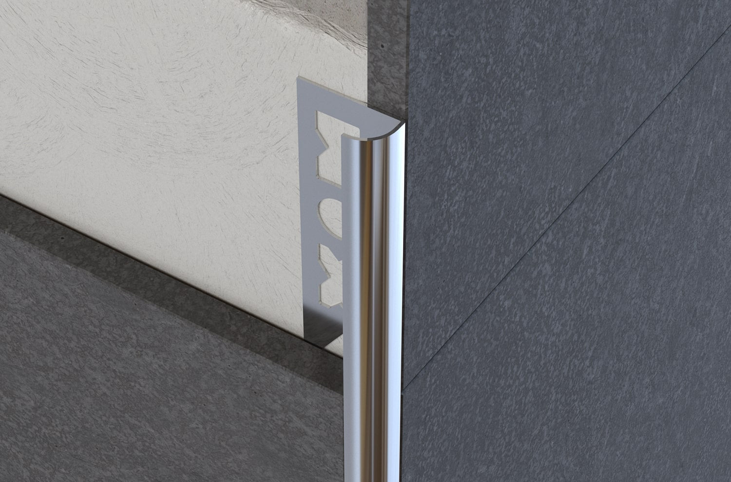 MPS-L Sraight Edge Tile Trim