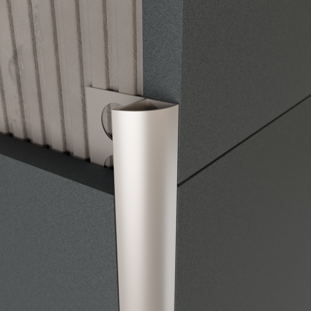 Round-Fix Round Edge Tile Trim - Mox Profile Systems UK