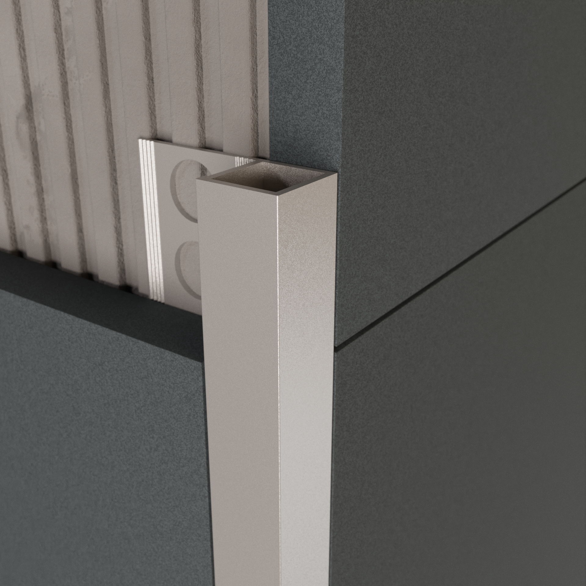 Square-Fix Square Edge Tile Trim